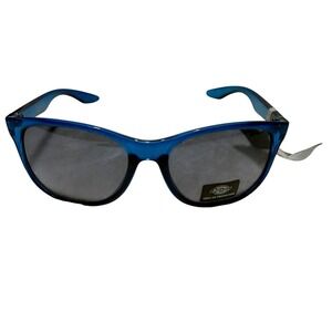 Dickies Blue Sunglasses Translucent Frame 100% UV Protection Unisex